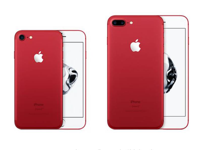 iPhone, Apple, Red