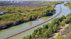 SRE celebra orden para que gobierno de Texas retire el “muro flotante” del Río Bravo
