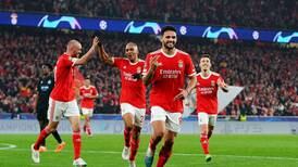 ¡Sin piedad! Benfica aplasta a Brujas y se catapulta en cuartos de Champions