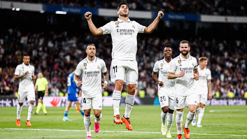 Real Madrid venció al Getafe con gol de Marco Asensio.