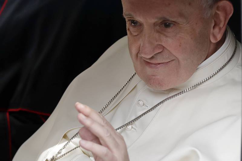 Papa Francisco: Encuentran carta con balas
