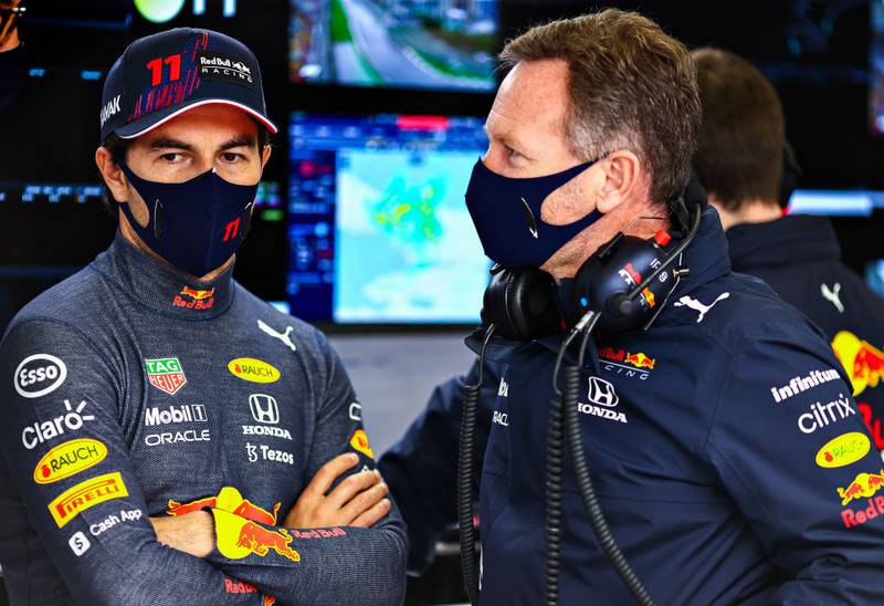 Christian Horner, jefe de Red Bull, felicitó y elogió a Sergio Checo Pérez por su tercer lugar en el Gran Premio de Turquía