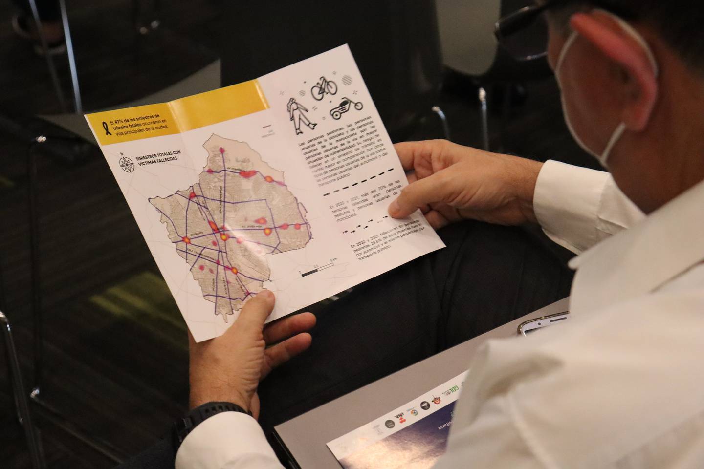 El reporte presentado por el ayuntamiento de Guadalajara no sólo incluye datos de las autoridades viales, sino de otras fuentes como ONG’s