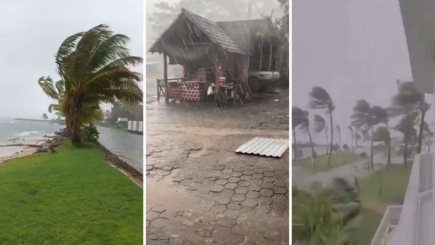 Afectaciones en Nicaragua por huracán Julia