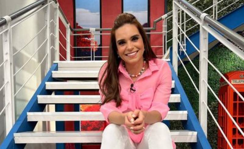 Tania Rincón en el programa "Hoy"