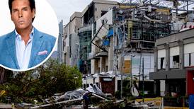 Roberto Palazuelos revive la tragedia de un huracán: “es un apocalipsis”