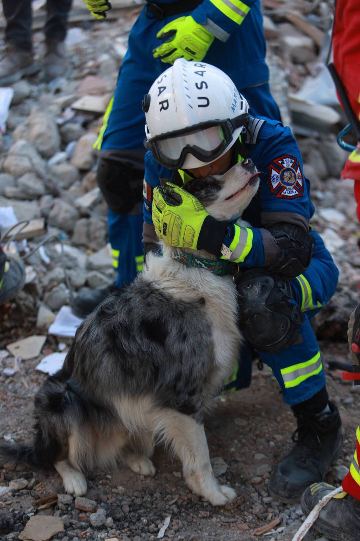 Grupo de rescate “Frida”: Grupo de caninos apoyan en Turquía y Siria tras sismo