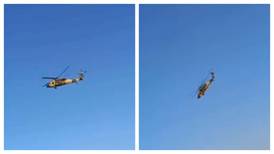 Tres muertos tras estrellarse un helicóptero Black Hawk talibán en Kabul