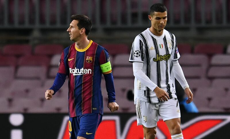 Cristiano Ronaldo y Messi | Getty Images