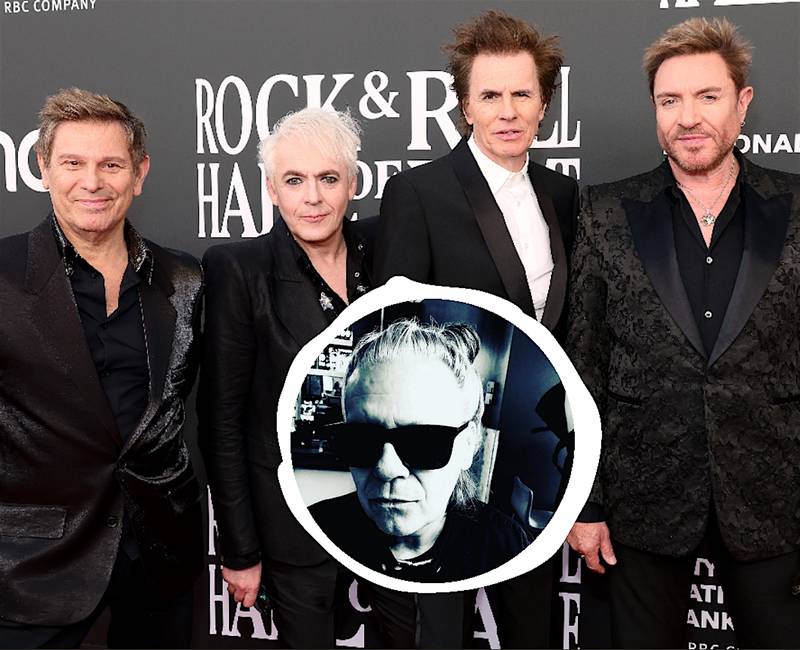 El diagnóstico de cáncer de Andy Taylor se reveló cuando Duran Duran fue honrado durante la ceremonia de inducción al Salón de la Fama del Rock and Roll en Los Ángeles el sábado por la noche.
