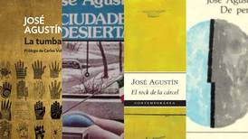 ¿Cuáles son los libros más importantes de José Agustín en la literatura mexicana?