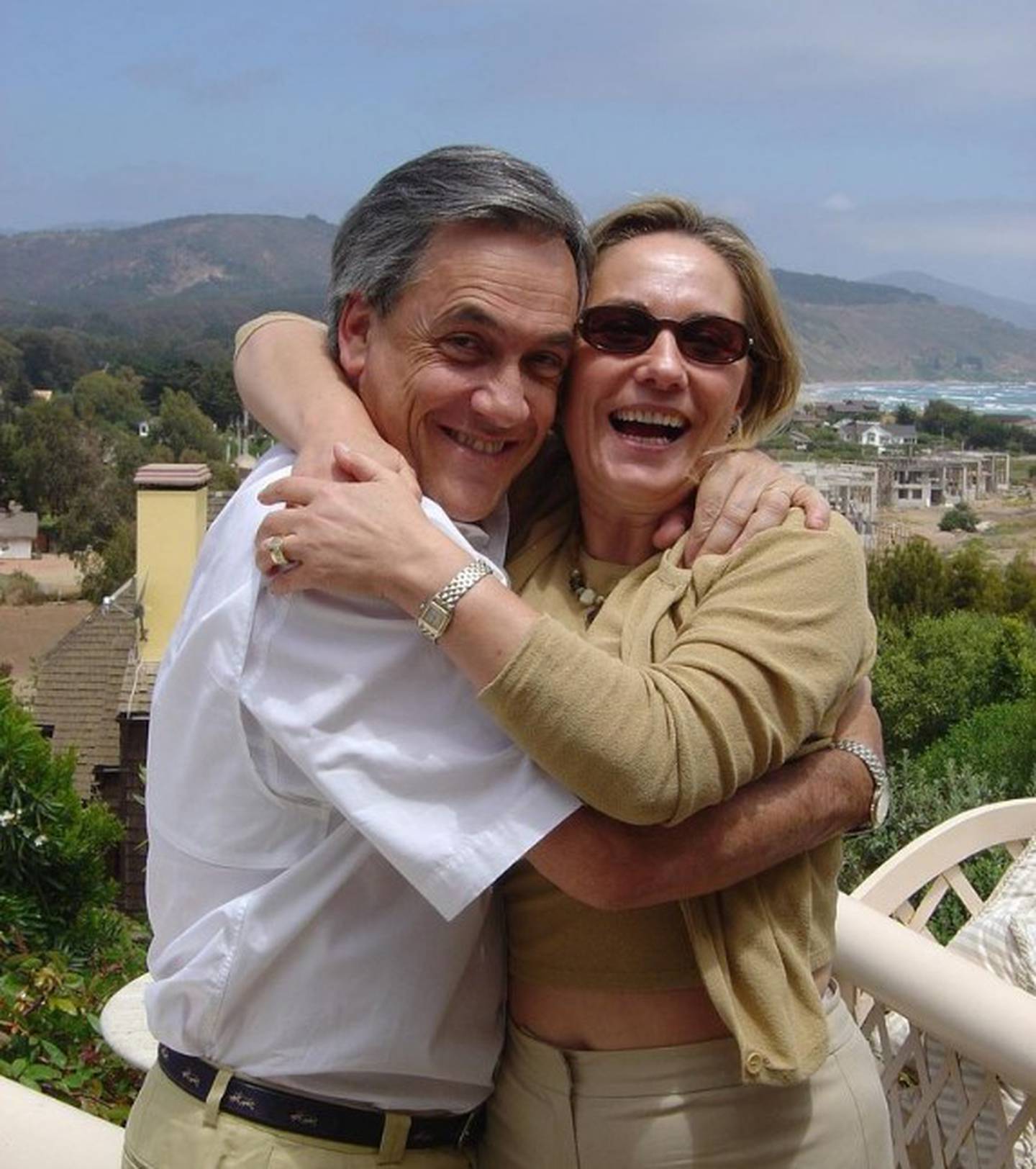 Sebastián Piñera y su esposa se mostraban felices en redes