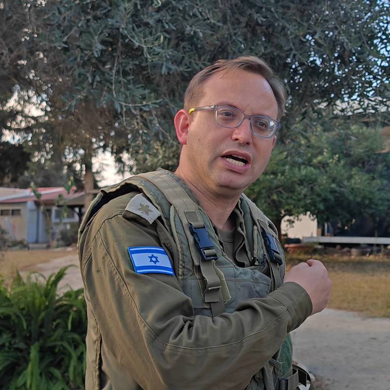 Capitán Roni Kaplán, vocero de las Fuerzas de Defensa de Israel