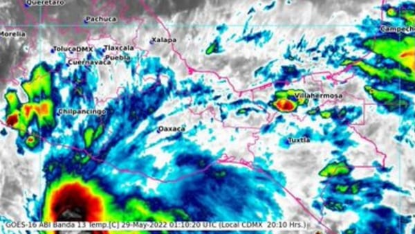 Activan medidas preventivas en Chiapas por tormenta tropical “Ágatha”