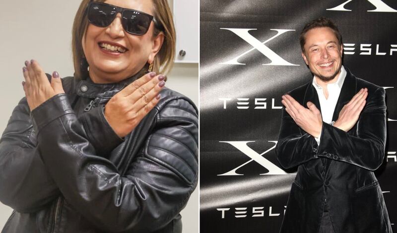 Xóchitl Gálvez asegura que Elon Musk cambió el nombre de Twitter porque es Xochilover