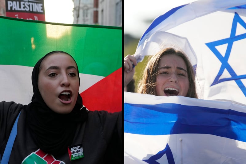 El mundo se divide en el apoyo a la guerra en Israel