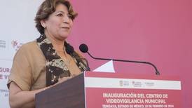 La gobernadora Delfina Gómez inaugura Centro de Videovigilancia en Temoaya, Edomex