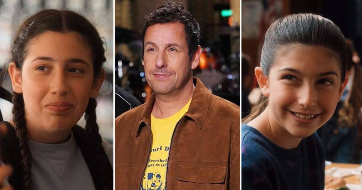 As grown up!  Adam Sandler’s daughters Sadie and Sunny star in the latest Netflix movie – Publimetro México