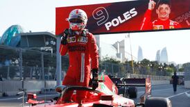 Charles Leclerc: “fue una vuelta de mierda, no esperaba la pole position”