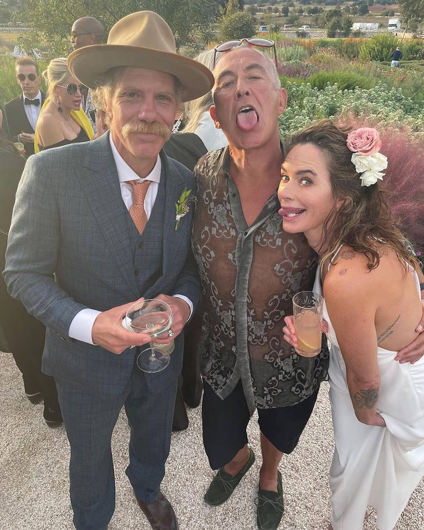 Foto del matrimonio di Lena Headey