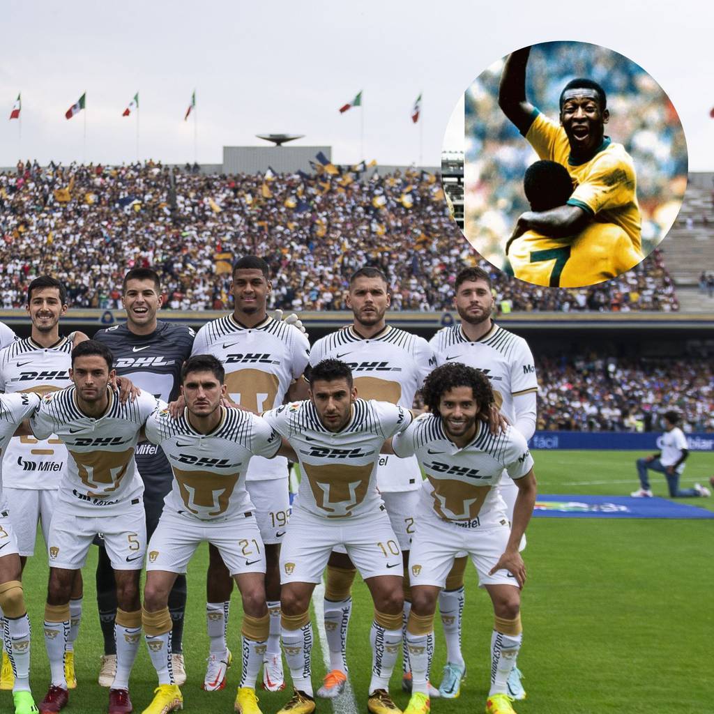 director llamada O Pumas rinde homenaje a Pelé con un jersey en su honor – Publimetro México