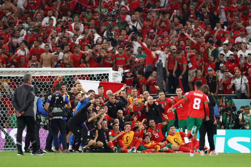 Marruecos fue la cuarta selección africana que jugó cuartos de final en un Mundial.