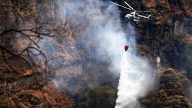 Fotos: Consiguen 70% de control en incendio forestal de Tepoztlán