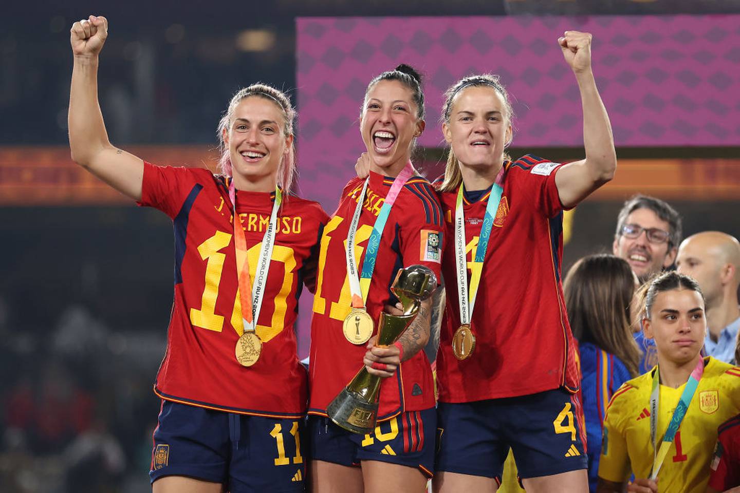 Alexia Putellas, Jennifer Hermoso e Irene Paredes conquistaron el Mundial femenil 2023 con la Selección de España.
