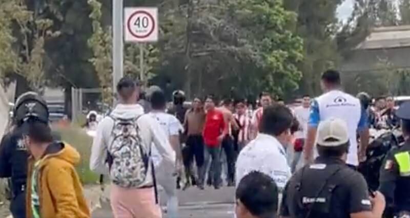Enfrentamiento Puebla-Chivas