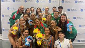 Equipo de natación artística consigue histórica actuación en Mundial de Fukuoka