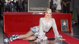 Así lució Gwen Stefani al recibir su estrella en el Paseo de la Fama en Hollywood