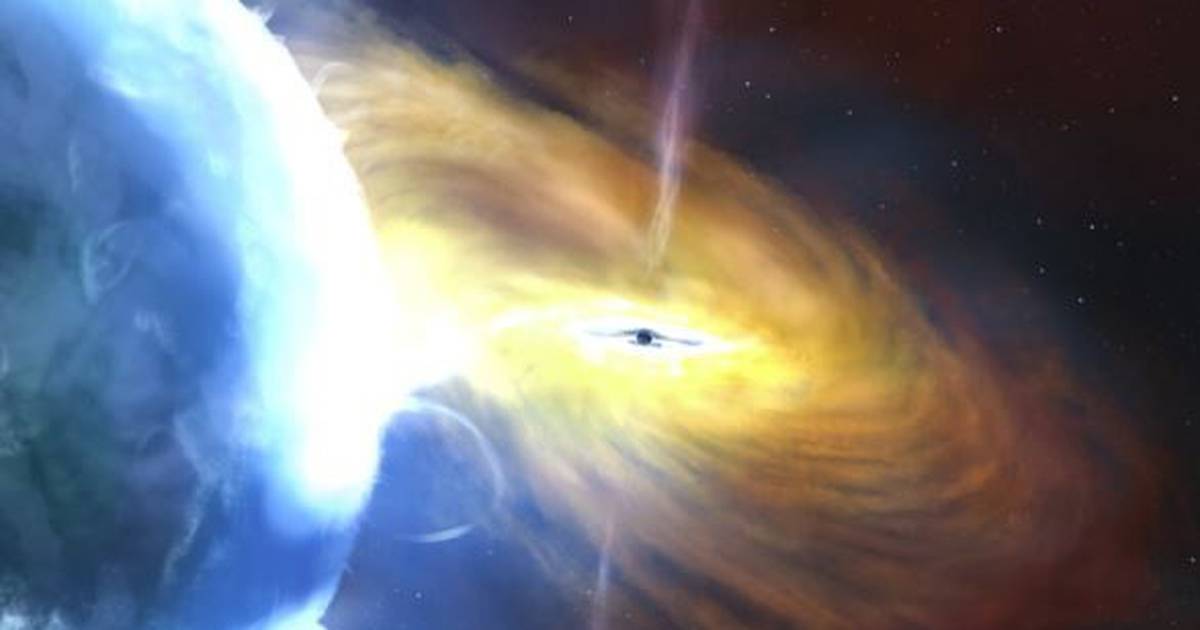 X-rays reveal details about the matter around the black hole