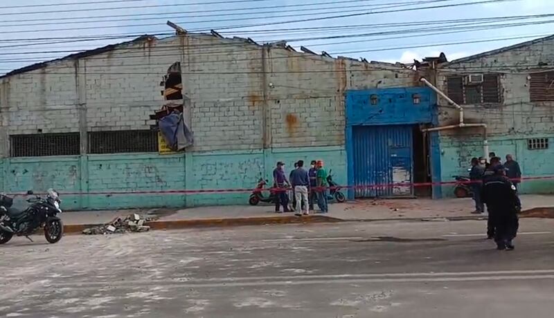Explosión en fábrica de Ecatepec.