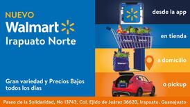 Walmart anuncia su nueva apertura en Irapuato