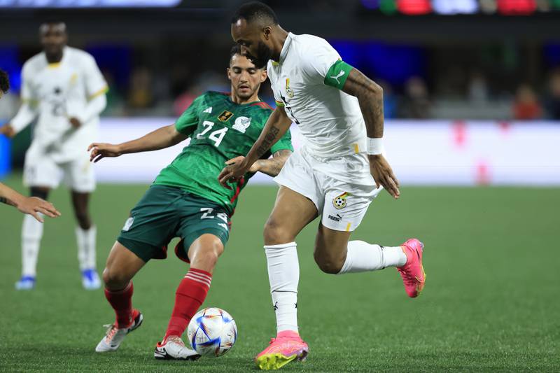 Luis Chávez aportó una asistencia en el partido entre México y Ghana que terminó dos por cero.