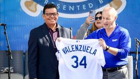 Los Dodgers retirarán el histórico número de Fernando Valenzuela