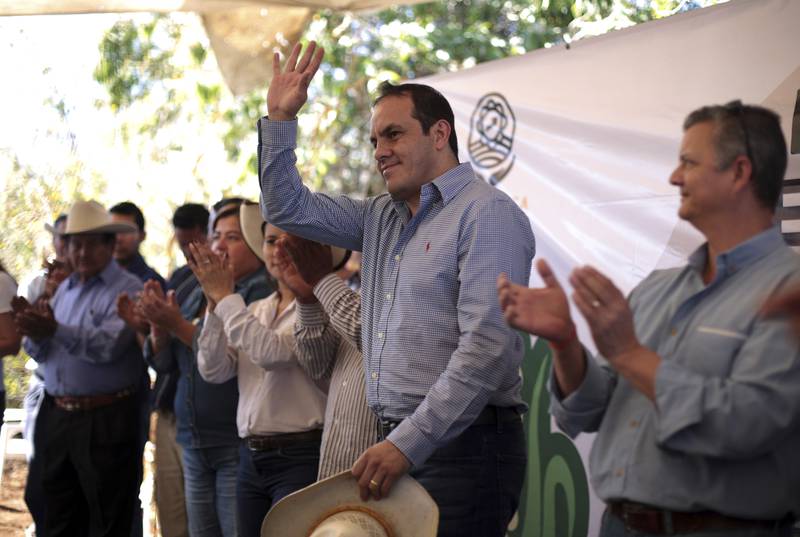 El alcalde Cuauhtémoc Blanco lloró tras ser cuestionado sobre la suspensión