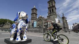 Con show de drones y video mapping festejan la fundación de Puebla