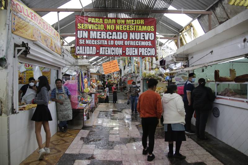 Sedatu cancela obras en el Mercado Amalucan