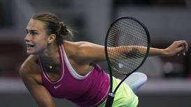 Aryna Sabalenka explota contra la WTA por no tener el estadio de las Finals listo