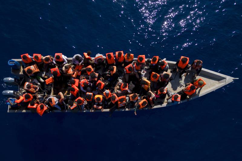 La semana pasada, más de 500 migrantes se ahogaron en la zona del Mediterráneo (AP).
