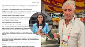 Rafael Puente se disculpa por insultar a reportera al aire