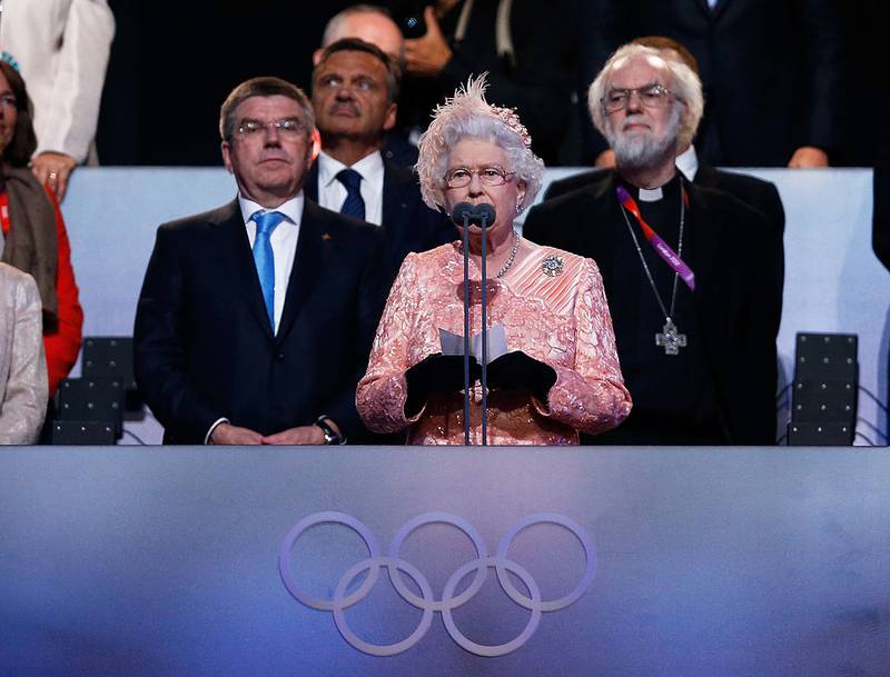 Isabel II, momentos célebres en el deporte, inauguración Juegos Olímpicos Londres 2012