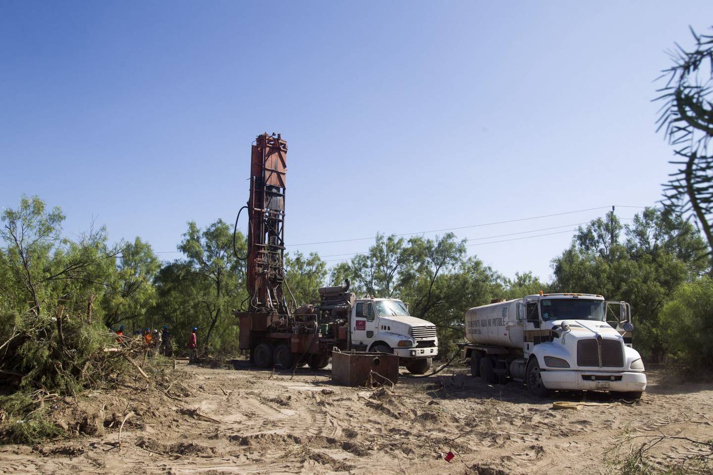 Mineros atrapados en Sabinas, Coahuila, imágenes de los trabajos de rescate