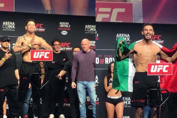 Brandon Moreno y Yair Rodríguez encabezan el regreso de UFC en plan estelar a México