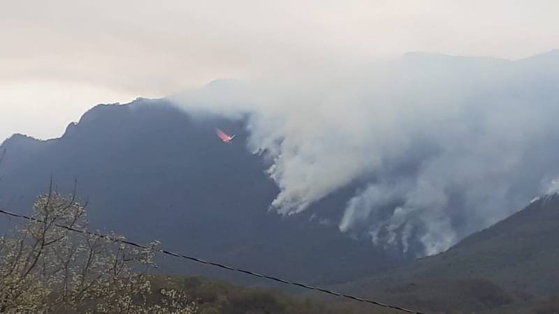 El incendio de Santiago comenzó en Coahuila