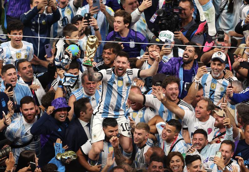Argentina festejos reacciones