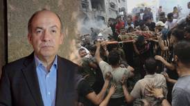Felipe Calderón condena la “absurda masacre” de Hamás en Israel