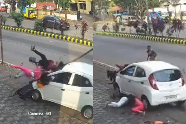 Automovilista atropella a cuatro mujeres; una de ellas muere al instante