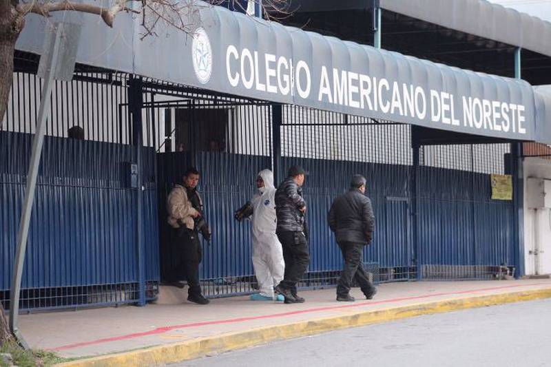 Un alumno desató una balacera en un colegio de Monterrey